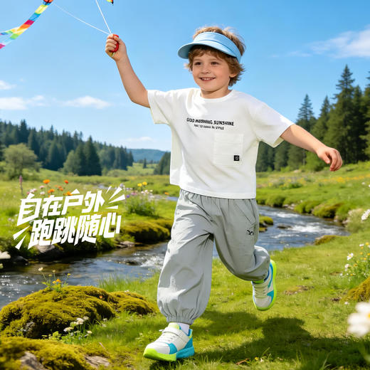 贝贝怡夏季男童速干裤子防蚊裤ZB2FK006 商品图5