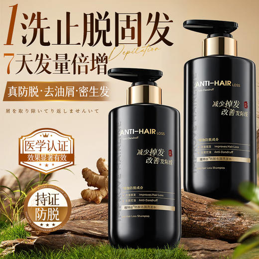 维特丝 防脱去屑洗发水500g（黑） VXL9154 商品图2