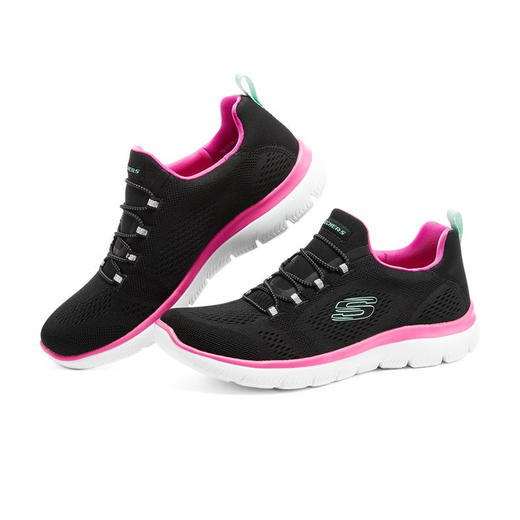 Skechers斯凯奇 女运动休闲鞋 149523-BKHP 商品图2