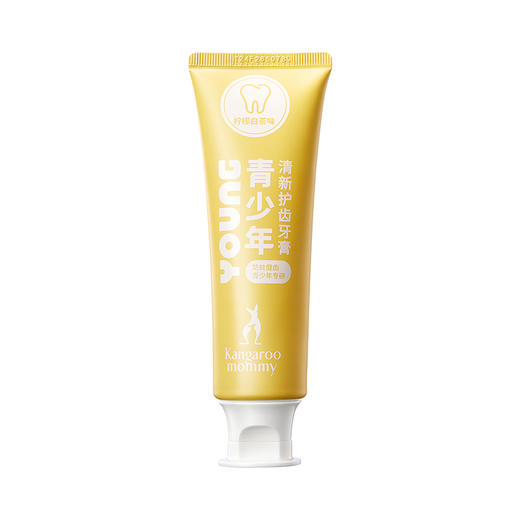 袋鼠妈妈 青少年清新护齿牙膏(柠檬白茶)100g A100257501 商品图0