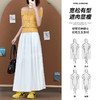 「数款颜色！白色山本半身裙」2026年春夏款高腰显瘦小个子时尚显高温柔伞裙子 商品缩略图2