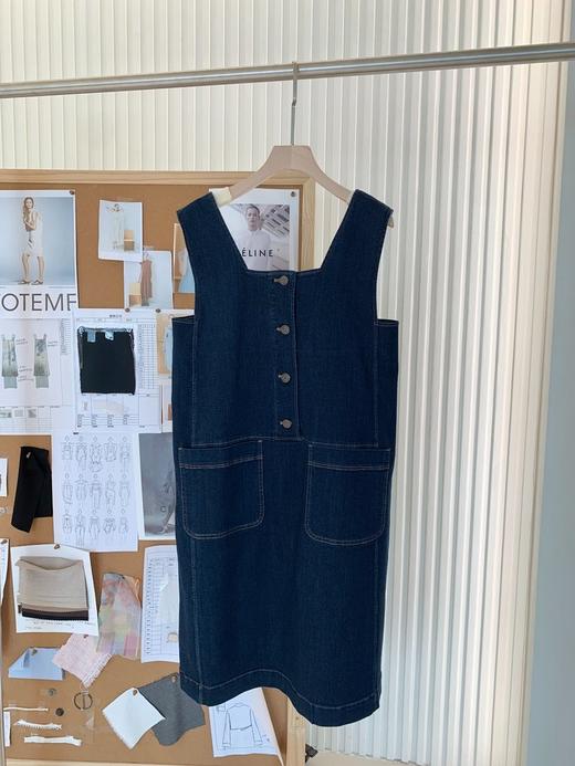 【高品质私服】【IC棉弹牛仔布中长连衣裙】赋予织物优越性能、上乘外观和舒适手感N1295-CC【无标出货 介意慎拍】 商品图10
