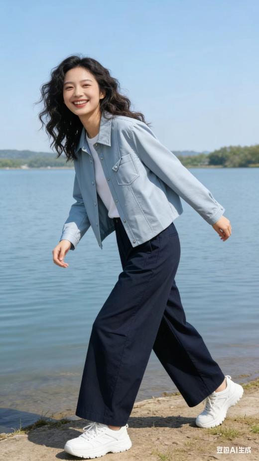 647312时尚气质款蛋白皮皮衣 商品图2