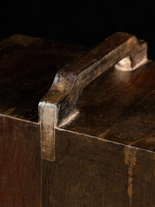 清早期 紫檀提梁文房箱 商品图3