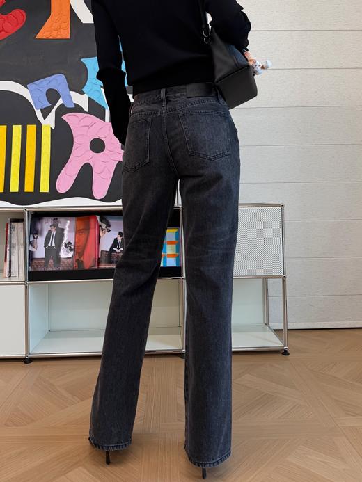 古驰 黑色马鞍扣直筒牛仔裤（MM） 商品图4