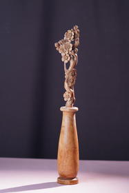 【海南黄花梨梅香摆件】高40cm 口径4.5cm | 大梦香堂