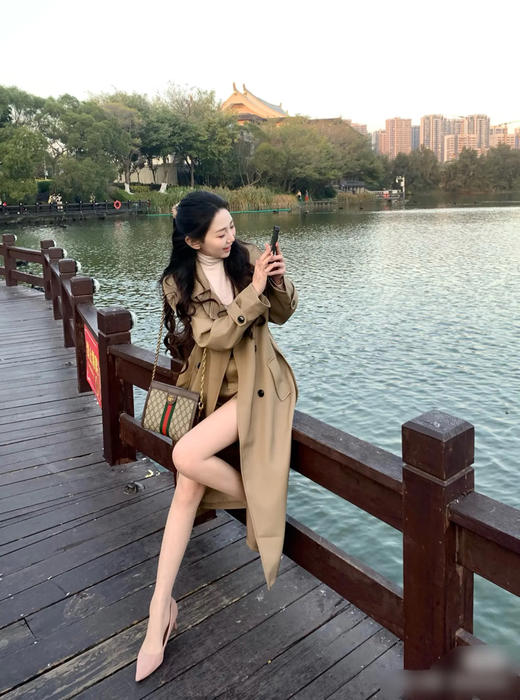 GUCCI Ophidia 小号 老花 信封包 商品图2