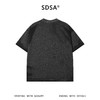 SDSA男装2026新款高贵轻奢韩系扎染简约缝线圆领短袖T恤百搭上衣 商品缩略图4