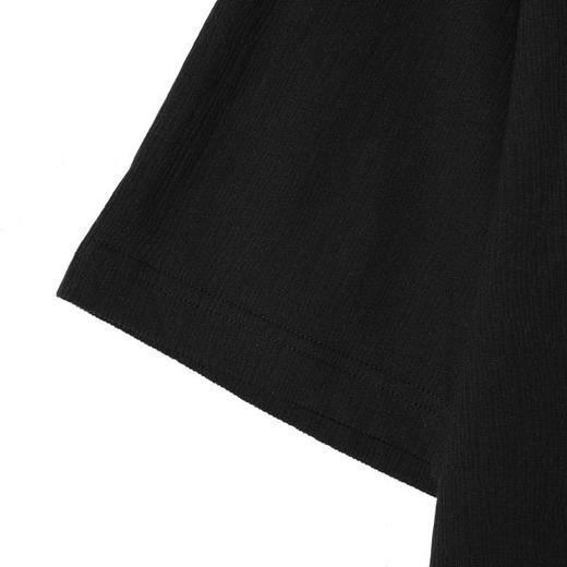 SDSA男装2026新款轻奢韩版半拉链立领短袖T恤百搭下摆松紧设计 商品图3