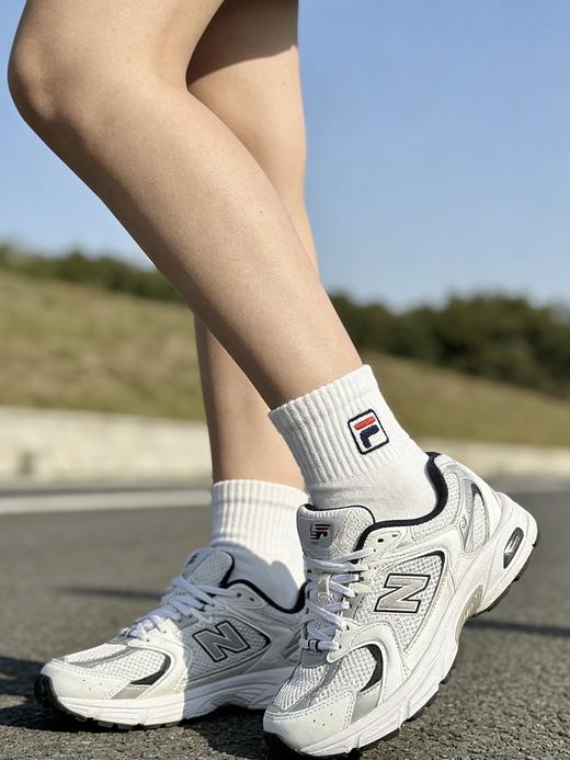 一盒6双！！ 春夏短袜，FILA Daily Stride Ribbed 短筒运动袜短袜 商品图2