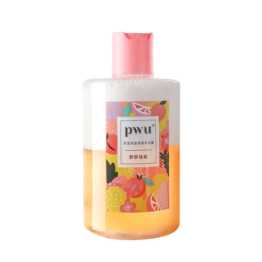 PWU朴物大美 奶盖沐浴油（醉醉桃桃）350ml 6971830692502 商品图0