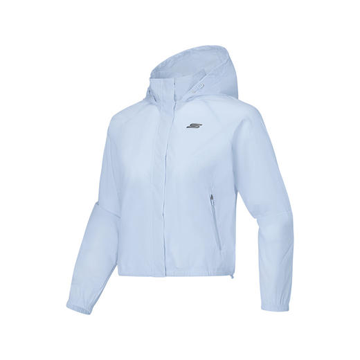Skechers斯凯奇 女梭织连帽外套防晒服 P225W004-026P 商品图0