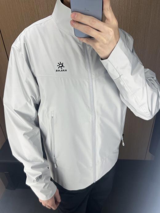 付款减库存，黑色xl春款，双层带内衬！清仓！实际库存~凯乐石雷鸟LT男款立领防风衣轻量户外软壳风壳KG2439108内衬款外套 商品图2