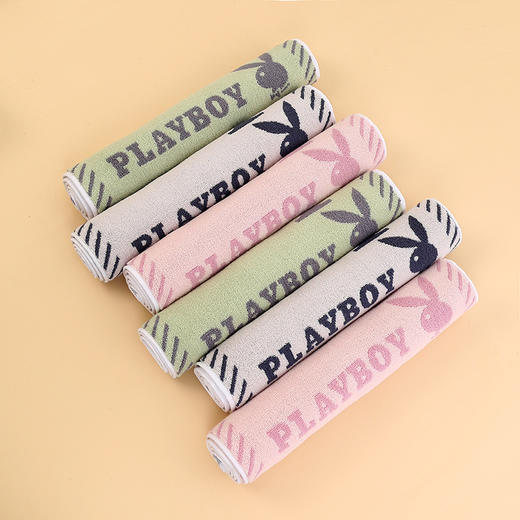 PLAYBOY花花公子 云柔双条（礼盒装）74*34CM HM807-2 商品图3