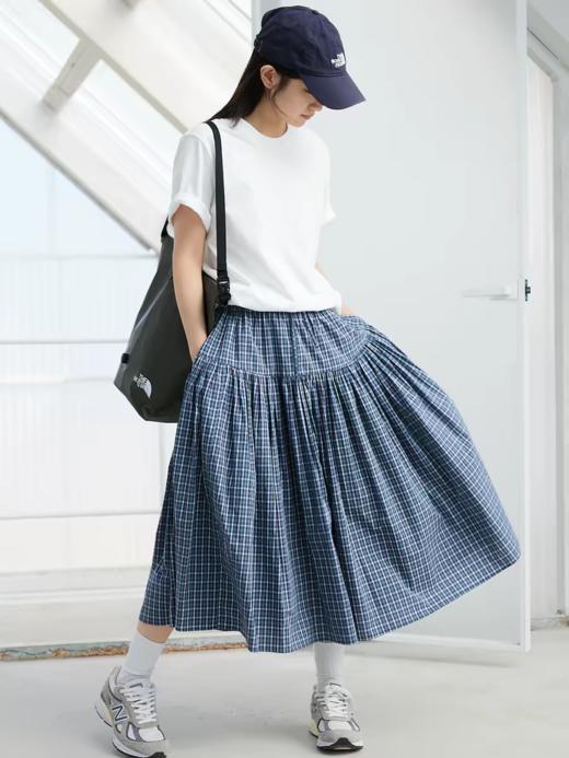 步履不停/6A41185C/格纹伞裙 商品图1