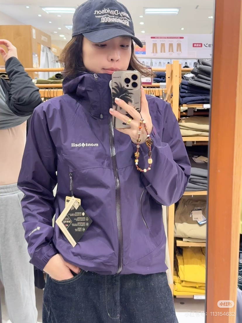 预售日单montbell“雨舞者冲锋衣032107