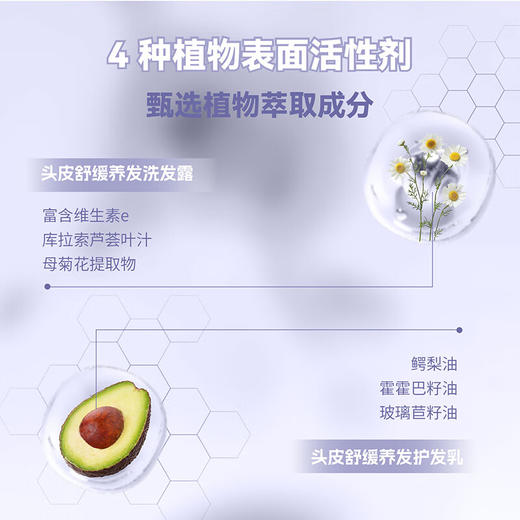 天然之扉 头皮舒缓养发护发素532ml c-36336969650 商品图2