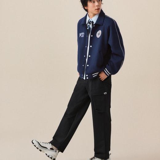 Skechers斯凯奇 男梭织长裤 L325M048-0018 商品图3