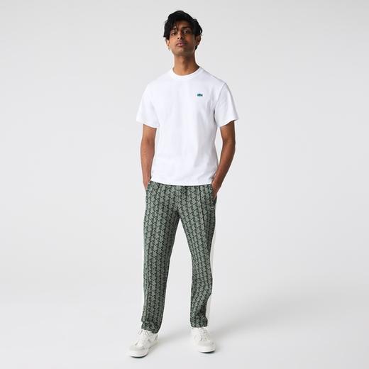 三色齐发！！胸口小标刺绣，复古美式正肩设计情侣圆领t恤E032666 商品图9