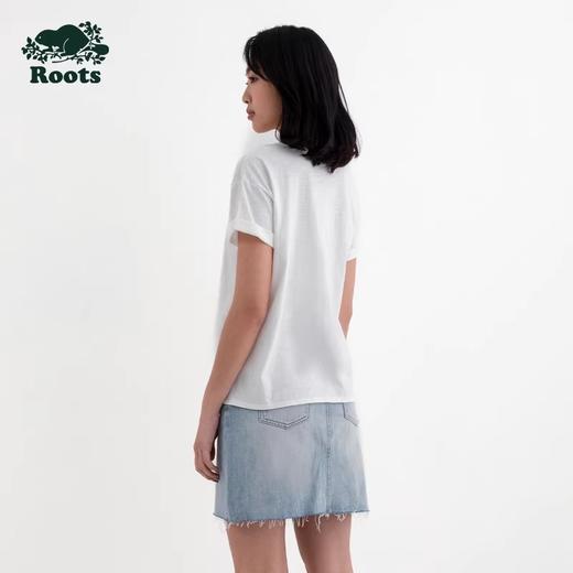 【2件9折】【ROOTS】女式休闲海狸短袖T恤 商品图2