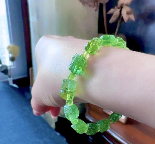 绿貔貅碧玺手串 商品图8