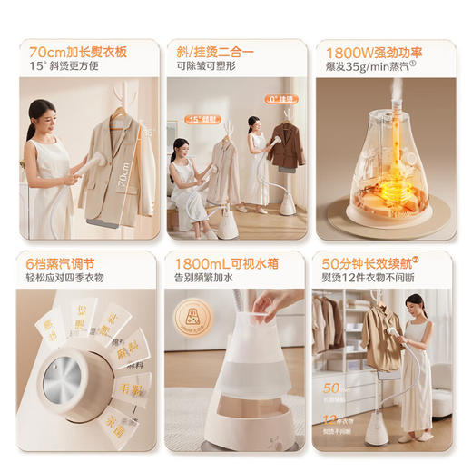 SUPOR苏泊尔 挂烫机水箱容量:1.8L GU-411C 商品图2