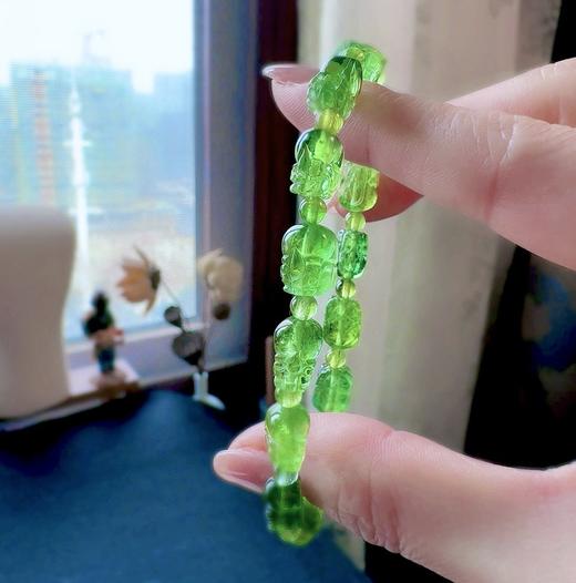 绿貔貅碧玺手串 商品图3