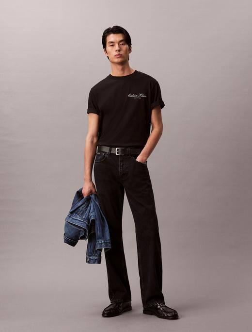 凯尔 宽松版型刺绣圆领短袖T恤 特惠 Z-15901 商品图11