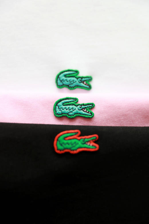 三色齐发！！胸口小标刺绣，复古美式正肩设计情侣圆领t恤E032666 商品图13