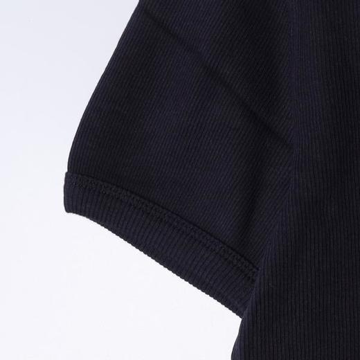 SDSA男装2026新款高贵轻奢潮牌纯色圆领螺纹合身短袖T恤时尚简约 商品图2