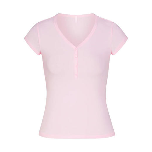 【秒杀价已调 直接拍】保守MM入大一码 不短 new vintage 好经典的百搭 美式复古亨利T恤 商品图8