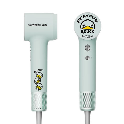 创维 MINI高速吹风机(小黄鸭联名版)222*75*62mm MS-CF1-GN 商品图0
