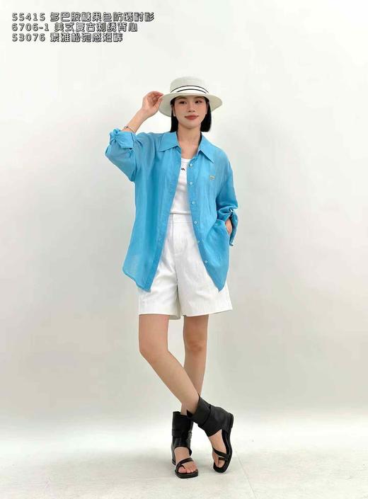 S55415#多巴胺糖果色防晒衬衫 商品图2