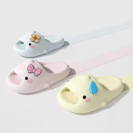 EVA卡通小萌鲨拖鞋女夏季新款趣味可爱鲨鱼凉拖鞋女士外36-41★娃娃优选 商品图0