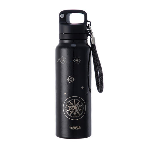 TOWER 纯钛速开杯黑色500mL T865048 商品图0