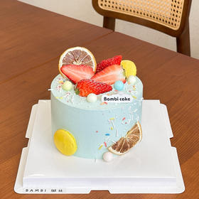 柠檬清新系列水果蛋糕