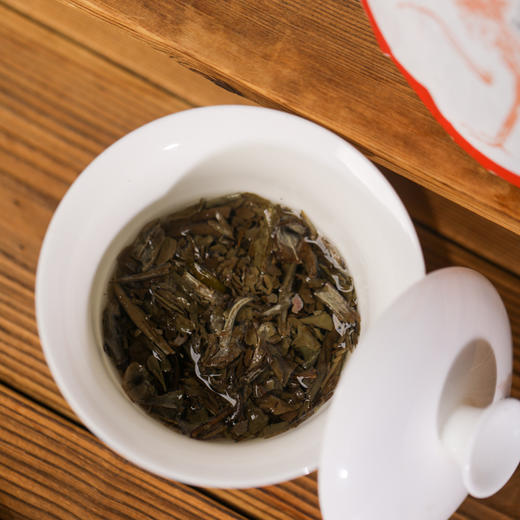 绿雪芽 汉白牡丹饼茶150g 商品图4