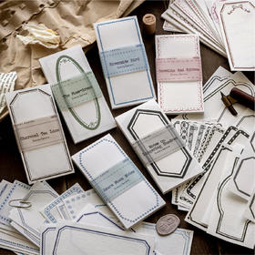 糖诗双享装特种纸便签本 风物色谱系列