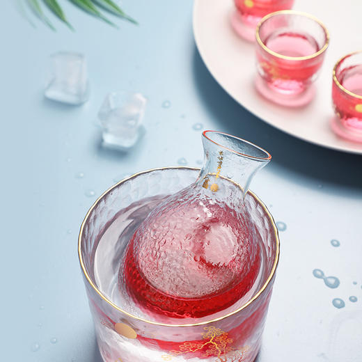 大英博物馆 葛饰北斋系列亭台赏月金边锤纹酒器套装 102460 商品图3