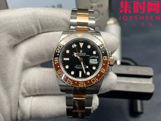 VS配重版 劳力士格林尼治型 GMT格林尼治 V3升级版 VS配重间金沙士圈 重量170克+ 男士腕表 丹东3285一体机 震撼登场 商品图1