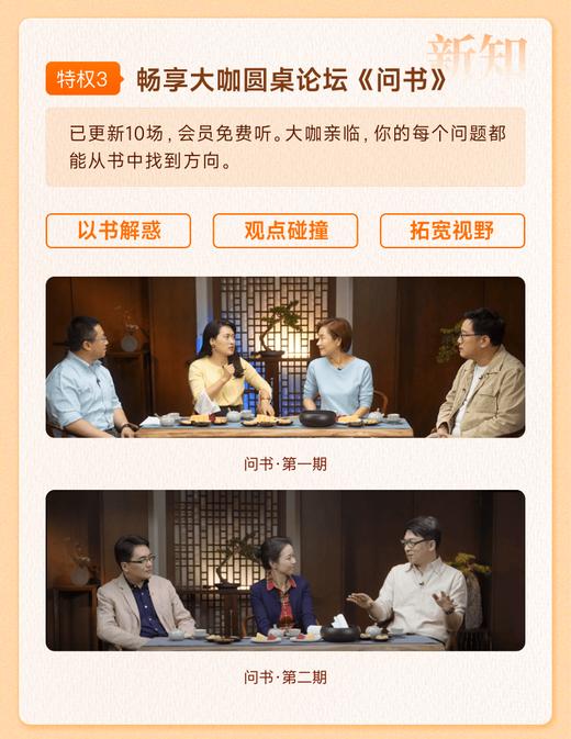 【讲书会员】非凡精读馆年卡+樊登讲书月卡+非凡精读馆月卡+李蕾讲经典月卡【私域专属】 商品图5