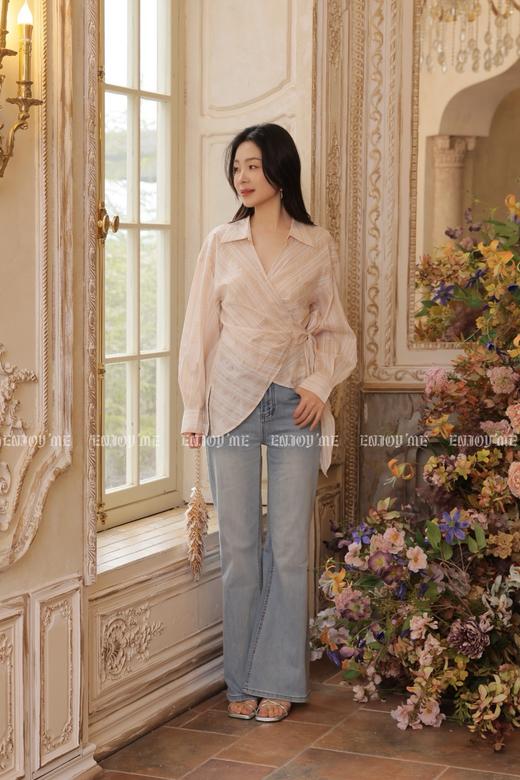 【门店同款】ENJOY夏季口袋盖提臀筒喇裤 170694228 商品图5