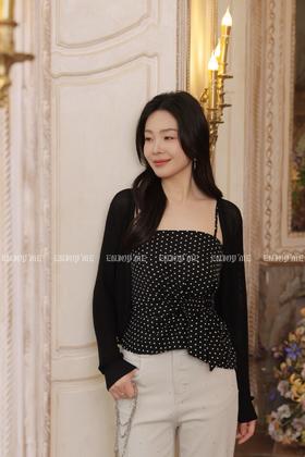 【门店同款】ENJOY夏季波点吊带两件套 171195210