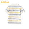 【商场同款】巴拉巴拉儿童短袖t恤男童2026新款夏季撞色条纹上衣 商品缩略图2