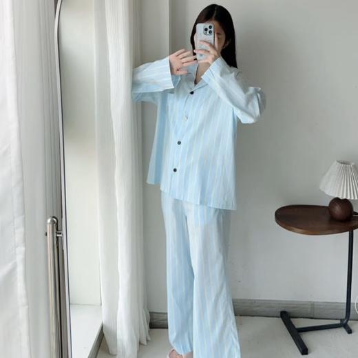 天丝棉家居服套装|柔软透气，上身凉感不闷，男女款都有，睡衣 商品图5