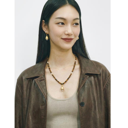 含晖·天然宝石丰铃吊坠项链 商品图0