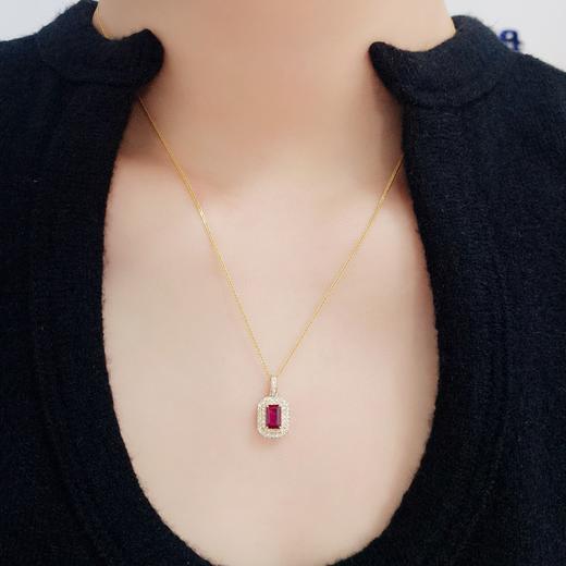 65分红宝石吊坠 商品图4