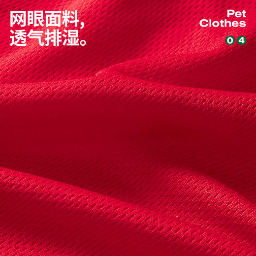 【官方正版】葡萄牙国家队 | 宠物POLO衫背心连帽卫衣实用周边 商品图4