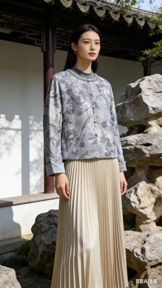 64Q357春上新 新中式国风外套 商品图7