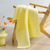 富安娜 清韵系列素色纯棉蜂窝毛方浴三件套(黄) 6916517483554 商品缩略图3